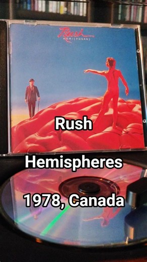 Rush - Hemispheres, 1978, Canada #progressiverock #hardrock #ロック#rock