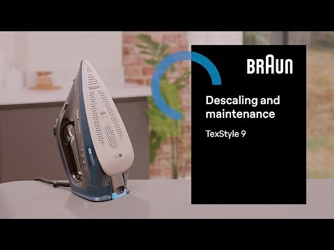 TexStyle 9 | Descaling and maintenance