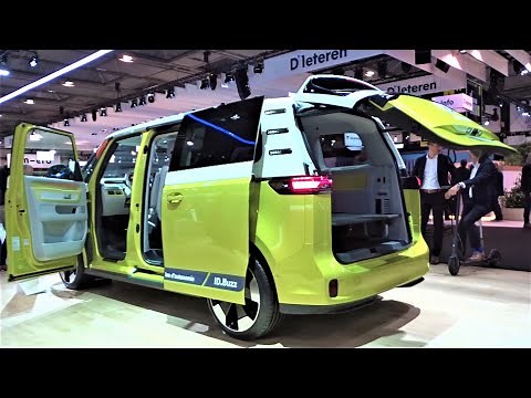 2024 Volkswagen ID. Buzz 204 HP Van - The new VW Bus - Interior, Exterior - Brussels Motor Show