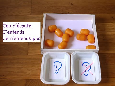 Jeu d'écoute - J'entends Je n'entends pas