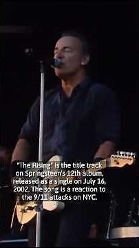 The story behind “The Rising” by Bruce Springsteen