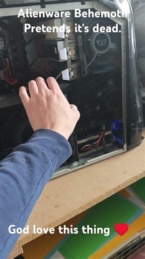 I thought this Alienware had died!, #computer #repair #alienware #retro #hardwarerepair