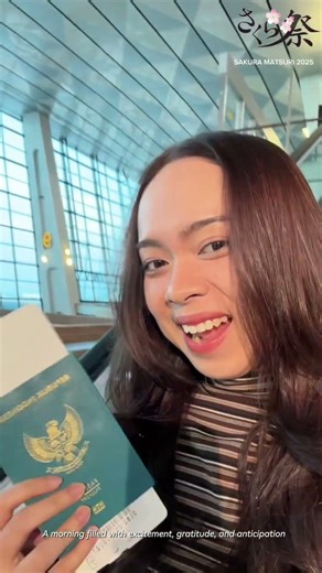 【KAJI-kai】Part 1 - Miss Sakura 2025 (mba Alika) ke Jepang 2025年 ミスさくら（アリカさん ）日本へ #shorts #short
