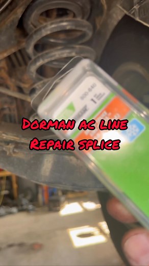 Using a Dorman AC line splice repair kit to fix this Nissan air conditioning system leak. how to fix refrigerant leak on aluminum a/c lines compression type fitting Dorman Products #mechanic #howto #hvac #carproducts #diy #airconditioning #dorman #carguy #automotive | Carl's Garage