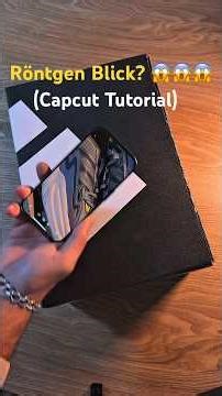 RÖNTGENBLICK Trick mit CapCut! (Greenscreen Handy Effekt Tutorial) #tutorial #capcut #edit