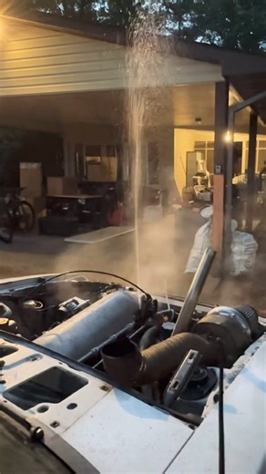 I’ve Always Dealt With Overheating Problems. This Is An Old Setup. #fordlife #automobile #fordcar