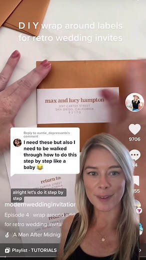 Wedding Invitation Mail Merge Example | Address Labels & Envelope Addressing