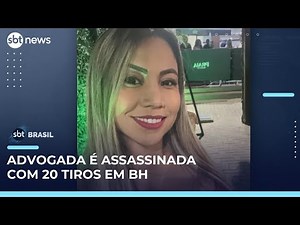 Advogada é executada com 20 tiros ao chegar em casa em Belo Horizonte (MG) | #SBTBrasil