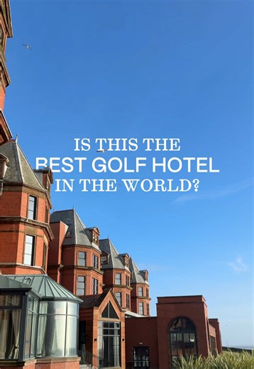 Is this castle in Northern Ireland the best golf hotel in the world? Right on the doorstep of arguably the number one golf course in the world, Royal County Down, there’s more than meets the eye here at Slieve Donard Follow MANORS for more! #golf #golfhotel #golfresort #fyp #explore