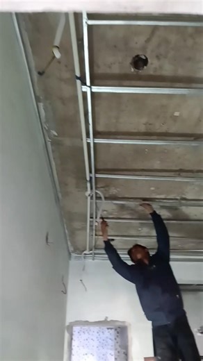pvc celling pannel install 💯 subscribe for more ♥️#day #shorts #viral #viralshorts