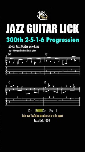The Ultimate Bebop Masterclass 🏆 (Neighbors & Wide Leaps) | Jazz Lick #300