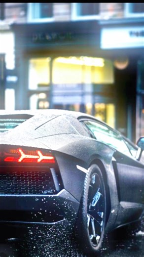 Black Lamborghini Edit | Cinematic \\text{4K} Shots