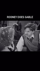 Mickey Rooney sends up Clark Gable in the delightful BABES IN ARMS from 1939 😂 #clarkgable #clarkgableforever #mickeyrooney #tcm | The Secret History Of Hollywood / Attaboy, Clarence