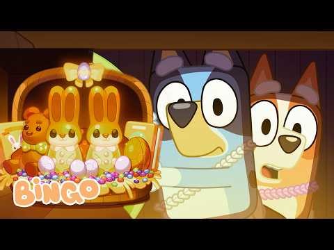 Bingo & Bluey Find The Hidden Easter Chocolate 🐰🍫🧡 | Bingo - Official Channel