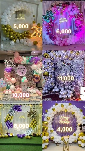Balloon decoration at home,birthday decoration at home,simple birthday decoration ideas