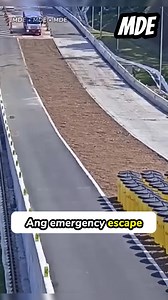 1.3M views · 7.5K reactions | Ito ang Escape Ramp o Runaway Truck Ramp #runaway #truck #escape #Safety #emergency | Marivic Del Rosario Encarnacion | Facebook
