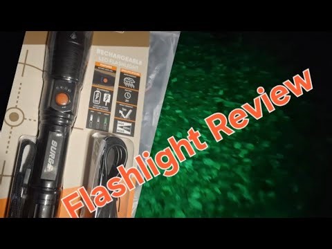 Review of Surge 1000 lumen Flashlight