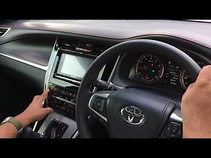Toyota Harrier Turbo test drive review video