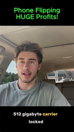 Flipping Sealed iPhones