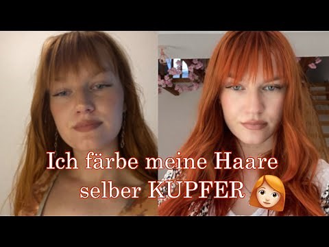 Haare selber KUPFER färben mit ELUMEN