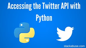 Hoe gebruik ek Twitter API Met Python?
