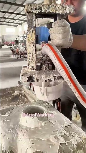Solid Surface Sink Manufacturing 🛁 Resin Casting Process