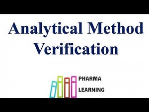 Analytical Method Verification