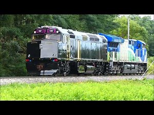 MBTA 1067 Tests as an F40PH-3C at Wabtec! #mbta #commuterline