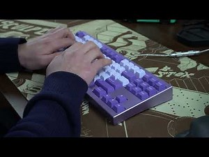 CW87 Sound Test - Cherry MX2A Purple Switches