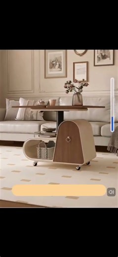 高さ調節＆移動ラクラク！天然木の多機能サイドテーブル｜ソファ横ワゴン#サイドテーブル #昇降式テーブル #木製家具 #ワゴン #インテリア