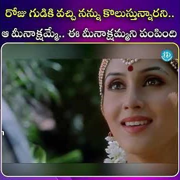 . ఆ మీనాక్షమ్మే.. ఈ మీనాక్షమ్మని పంపింది.| iDream South Movies