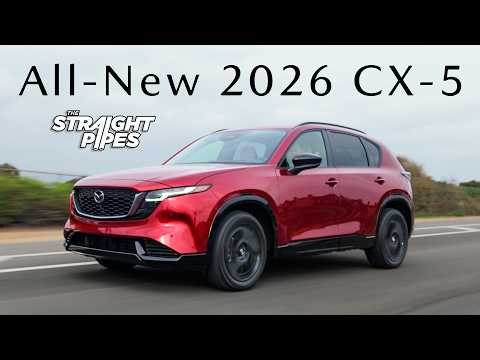 HUGE TOUCHSCREEN! NEW 2026 Mazda CX-5 Review