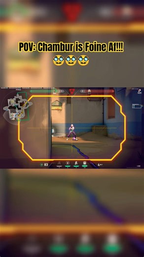 Clutch on Bind! #Valorant #Chamber