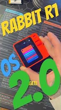The Rabbit R1 & Rabbit OS 2.0 Updated & Actually Noteworthy.