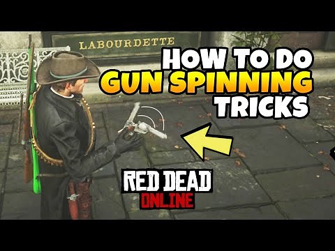 How To Do Gun Spinning Tricks in Red Dead Online