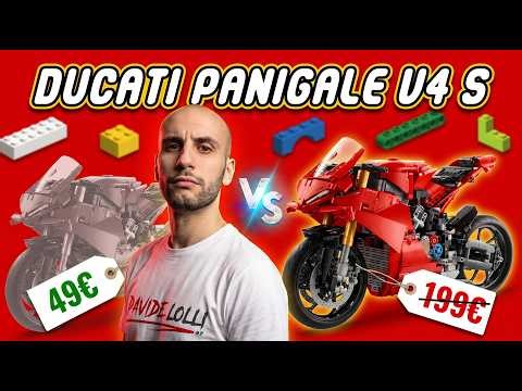 AliExpress Clone vs. Original LEGO: Ducati Panigale V4 S Comparison