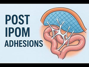 Adhesions After IPOM Mesh Causing Small Bowel Obstruction – Laparoscopic Surgery