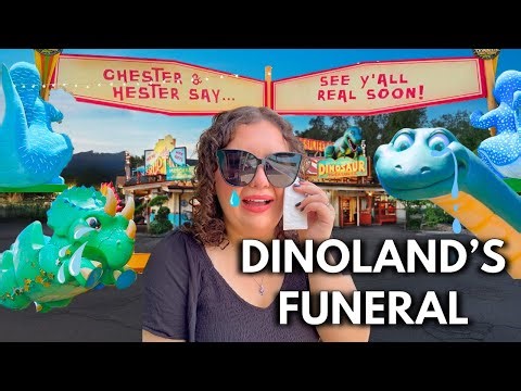 A Farewell Funeral for DinoLand USA at Disney World’s Animal Kingdom