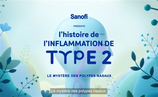 [Mieux vivre avec la polypose nasale] ❓Connaissez-vous le lien entre l'inflammation de type 2 et la polypose nasale ? 🎥 L'inflammation de type 2 joue un rôle dans certains cas de polypose nasale, complexifiant la vie quotidienne de nombreuses personnes en raison des symptômes associés. La vidéo intitulée "L'histoire de l'inflammation de type 2" permet de mieux comprendre la relation avec la polypose nasale. Si vous êtes concerné par la polypose nasale, n'hésitez pas à consulter un médecin afin 