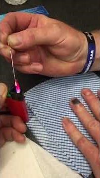 Draining a subungual hematoma
