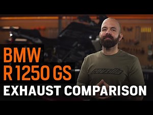 BMW R 1250 GS Exhaust Comparison