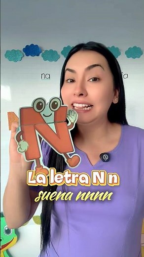 La letra N suena nnn #aprendizaje #niños #soy_profe_patty #Docentes #profesores #Preescolar