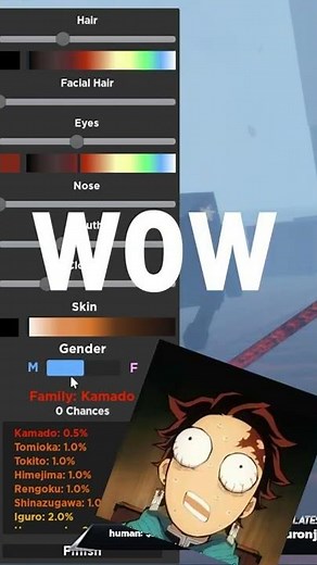 Got Kamado First Try In DemonFall! ROBLOX