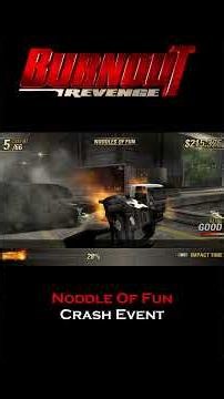 Noodle Of Fun Crash Event - Burnout Revenge (PS2) Gameplay #gaming #burnoutrevenge