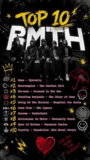 💿 Top 10 Dark Alternative Rock Songs 🖤 | BMTH, Breaking Benjamin, Nirvana & More #alternativerock