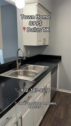 📍14645 Las Flores Dr, Dallas, TX 75254🌼#viral #fyp #apartmenttour #Dallas #townhome