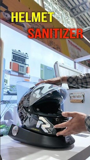 Amazing Helmet Sanitizer Machine! 😱 Removes Bad Smell & Bacteria