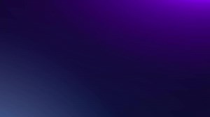 Looped animation 3d rendering with a metallic texture and gradient wavy background