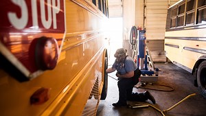 While students ride risky buses, governor and lawmakers haggle over how to buy new ones
