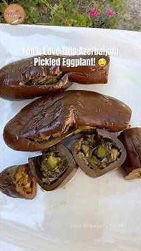 STOP Buying Pickled Eggplant! Try This Azerbaijani Recipe! 🇦🇿